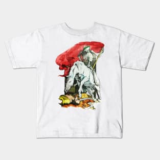 The Pale White Horse - War & Death Kids T-Shirt